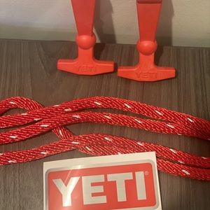 Yeti Latch colored Trim Kit red